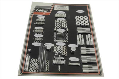 Cadmium Stock Style Hardware Kit for Aluminum Heads - Click Image to Close